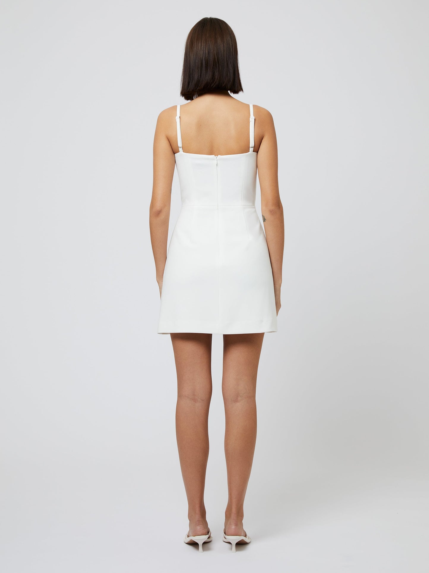 Whisper Foldover Mini Dress