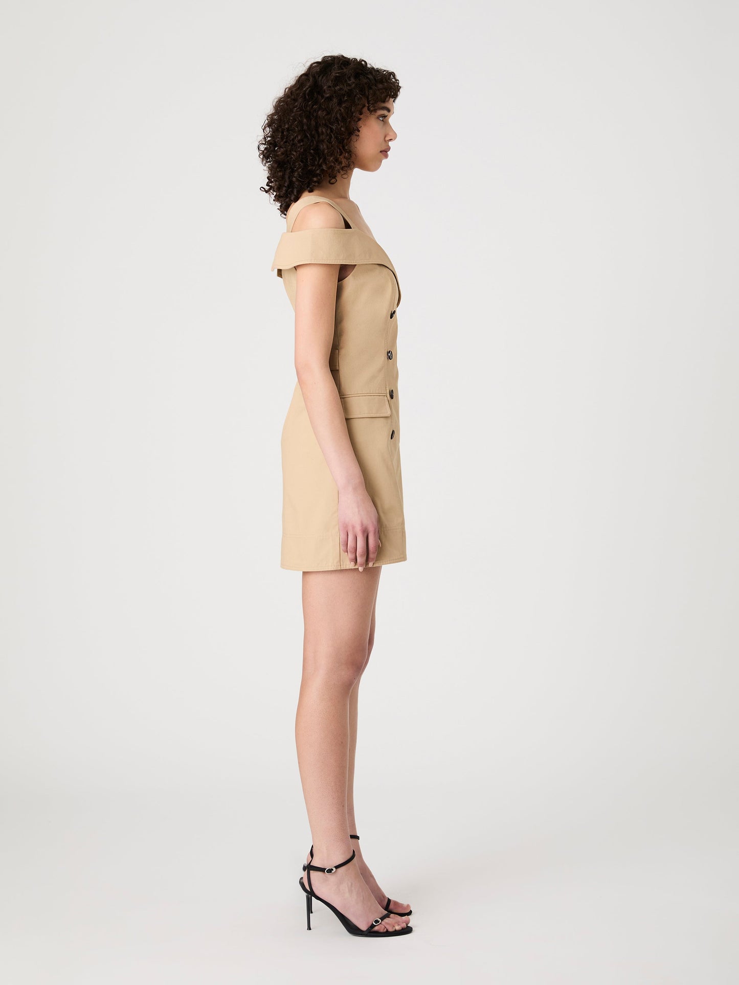Lightweight Trench Mini Dress