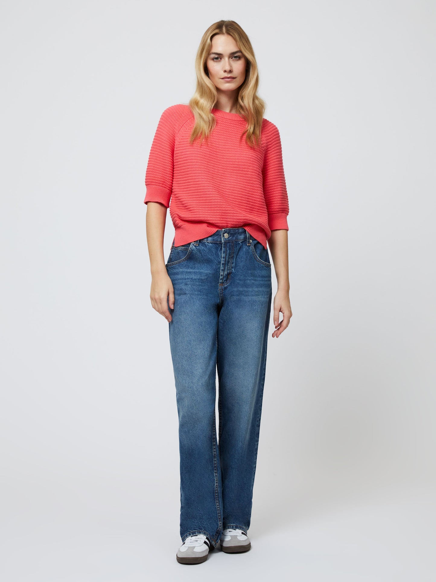 Lily Short Sleeve High Neck Top