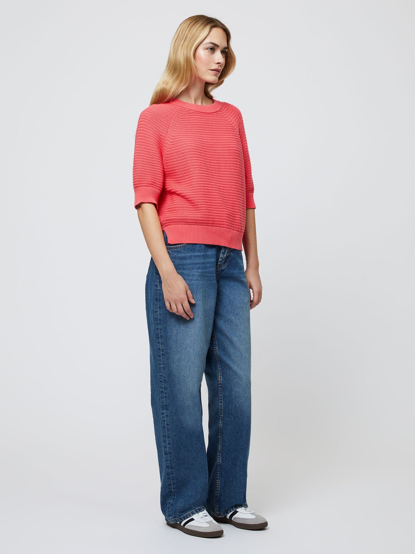 Lily Short Sleeve High Neck Top