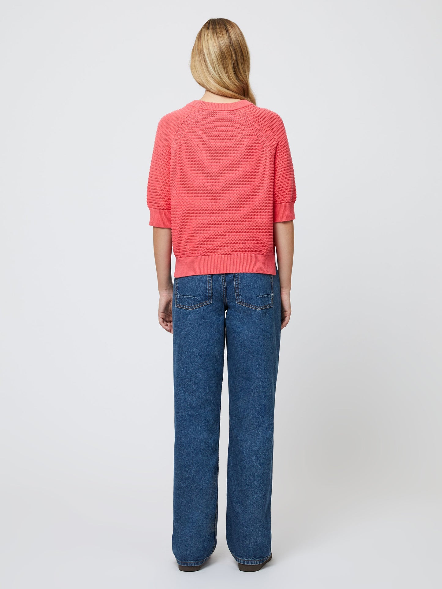 Lily Short Sleeve High Neck Top