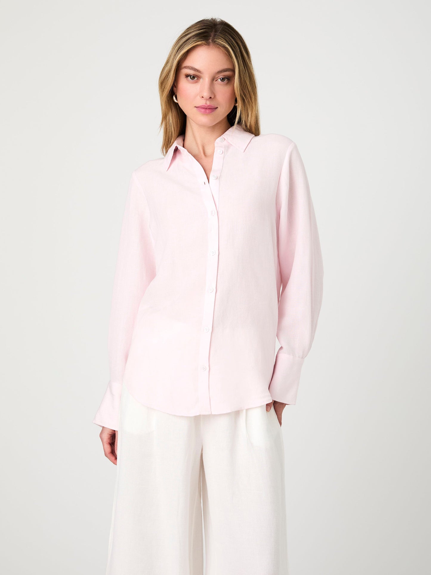 Birdie Linen Oversized Shirt